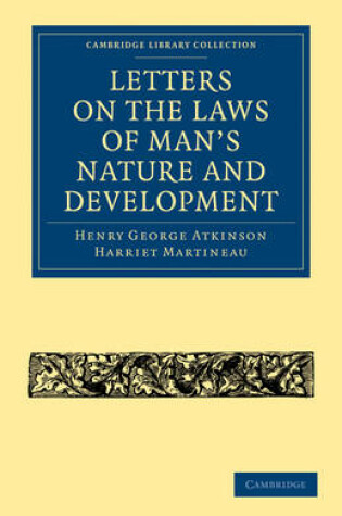 Cover of Letters on the Laws of Man's Nature and Development