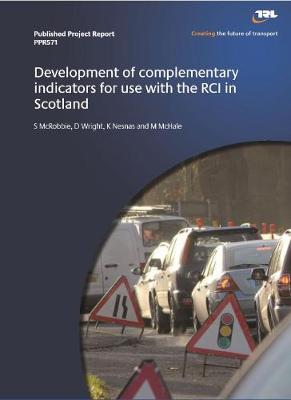 Book cover for Development of complementary indicators for use with the RCI in Scotland