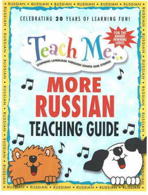 Book cover for Teach Me More Russian Teaching Guide