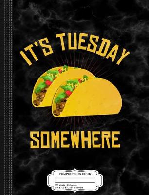 Book cover for Taco Tuesday Graphic Composition Notebook