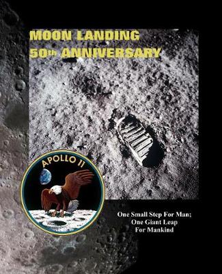 Book cover for Moon Landing 50th Anniversary