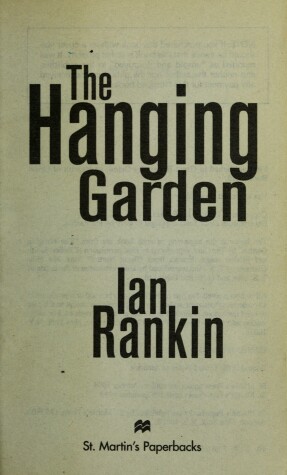 Book cover for The Hanging Garden