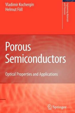 Cover of Porous Semiconductors