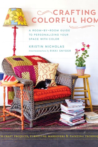 Cover of Crafting a Colorful Home