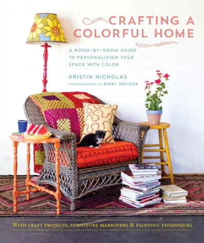 Book cover for Crafting a Colorful Home