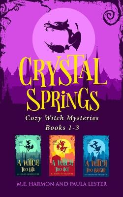 Book cover for Crystal Springs Cozy Witch Mysteries, Books 1-3