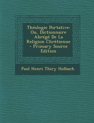 Book cover for Theologie Portative