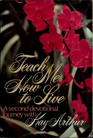 Book cover for Teach Me How to Live