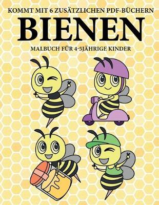 Cover of Malbuch für 4-5 jährige Kinder (Bienen)