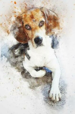 Cover of Painted Beagle Dog Journal