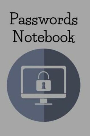 Cover of Passwords Notebook