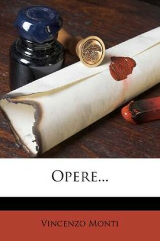 Cover of Opere...