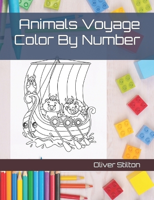 Book cover for Animals Voyage Color By Number