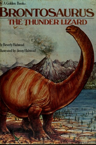 Cover of Brontosaurus the Thunder Lizard