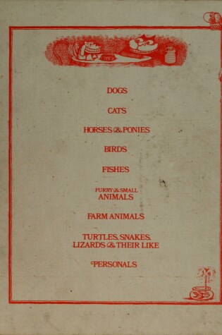 Cover of A Comick Book of Pets