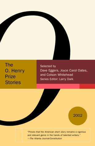 Book cover for The O. Henry Prize Stories 2002
