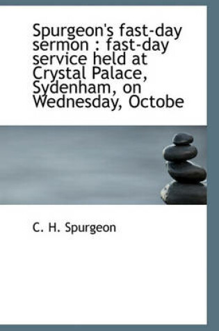 Cover of Spurgeon's Fast-Day Sermon
