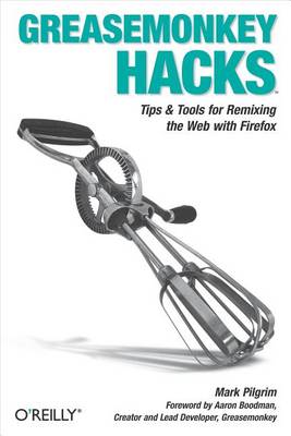 Cover of Greasemonkey Hacks