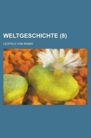 Cover of Weltgeschichte (8)