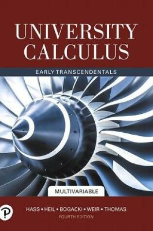 Cover of University Calculus, Multivariable Plus Mylab Math with Pearson Etext -- 24-Month Access Card Package