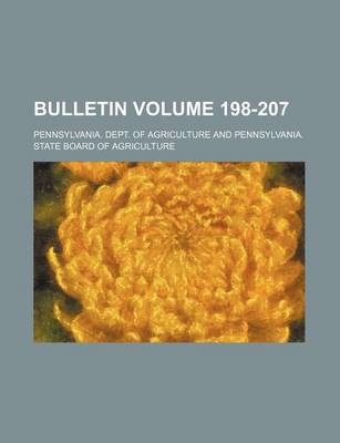 Book cover for Bulletin Volume 198-207