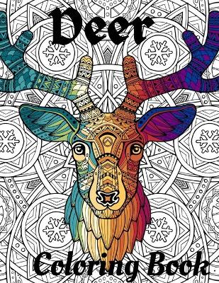 Book cover for Deer Coloring Book