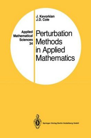 Cover of Perturbation Methods in Applied Mathematics