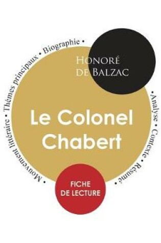 Cover of Fiche de lecture Le Colonel Chabert (Etude integrale)