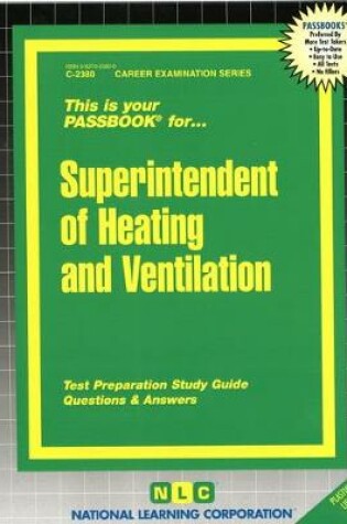 Cover of Superintendent of Heating and Ventilation