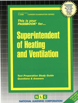 Book cover for Superintendent of Heating and Ventilation