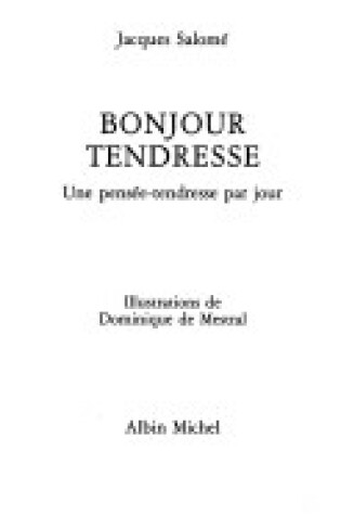 Cover of Bonjour Tendresse