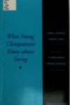 Book cover for What Young Chimpanzees Know About Seeing