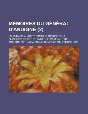 Book cover for Memoires Du General D'Andigne (2)