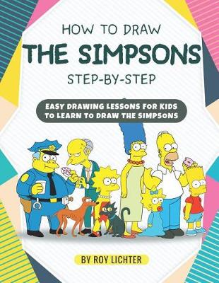 Book cover for How to Draw the Simpsons Step-By-Step