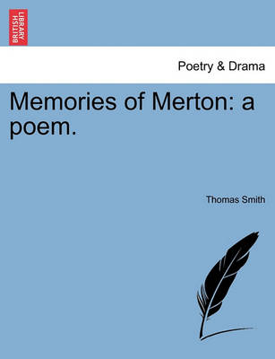 Book cover for Memories of Merton