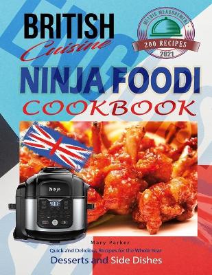 Book cover for British Cuisine Ninja Foodi Cookbook UK