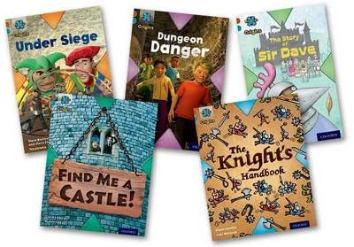 Book cover for Project X Origins: Brown Book Band, Oxford Level 9: Knights and Castles: Mixed Pack of 5