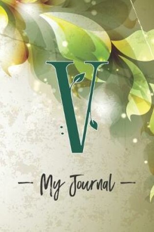 Cover of "V" My Journal