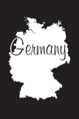 Book cover for Germany - Black 101 - Lined Notebook with Margins - 6X9