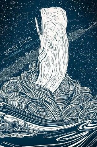 Cover of Moby Dick by Herman Melville (Illustrated)