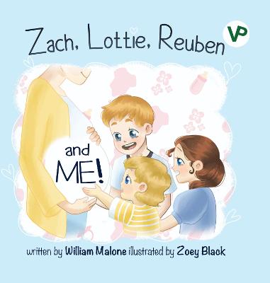 Book cover for ZACH, LOTTIE, REUBEN AND ME!