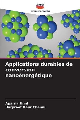 Book cover for Applications durables de conversion nanoénergétique