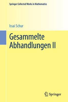 Cover of Gesammelte Abhandlungen II
