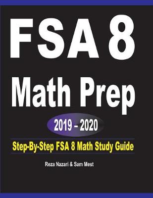 Book cover for FSA 8 Math Prep 2019 - 2020