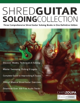 Book cover for Shred Guitar Soloing Compilation