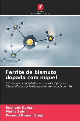 Book cover for Ferrite de bismuto dopada com níquel