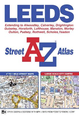 Cover of Leeds A-Z Street Atlas (paperback)