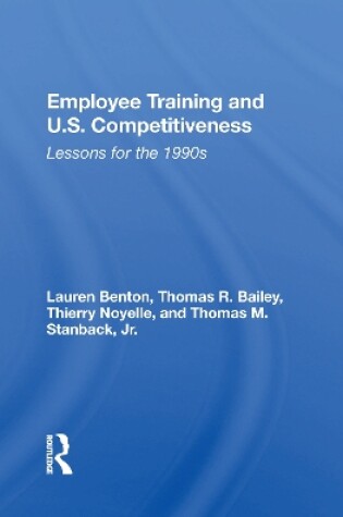 Cover of Employee Training And U.s. Competitiveness