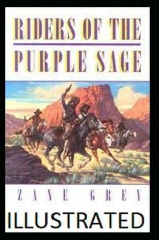 Cover of Riders of the Purple Sage Classic Edition Best Novel (Illustrated)