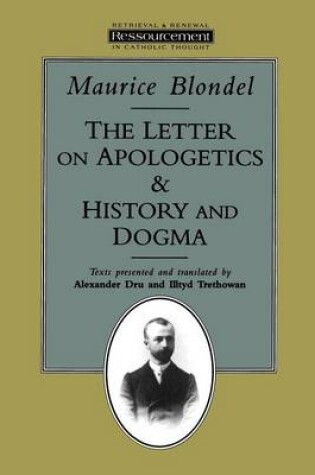 Cover of The Letter on Apologetics and History and Dogma
